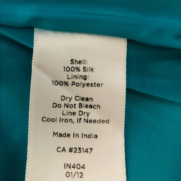 Talbots Silk sleeveless top NWT 12 - Picture 14 of 14